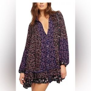 FREE PEOPLE Lost in You Floral Dress, Size XS